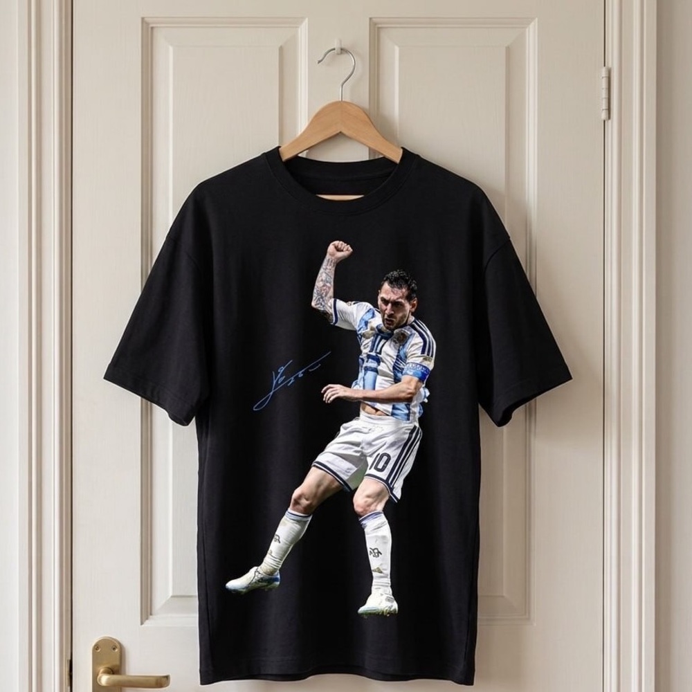 MESSI "THE COMEBACK" TSHIRT Black
